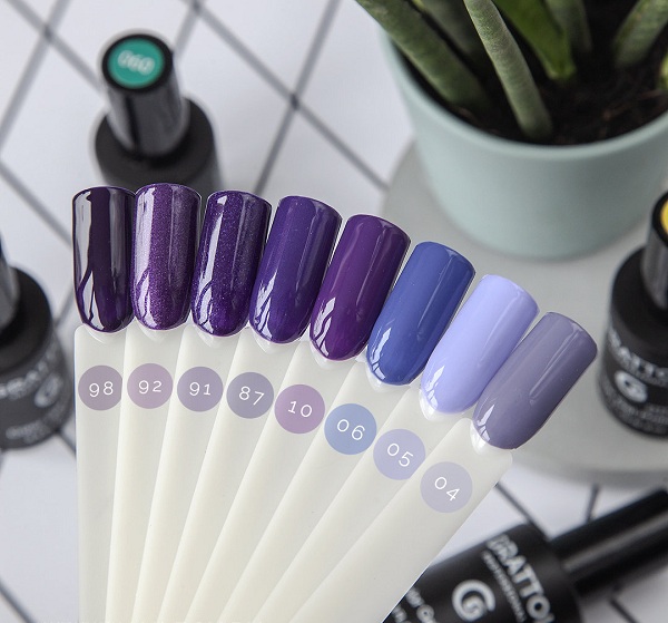 Гель-лак Grattol (Граттол) Classic 092 Shining Plum, 9 мл
