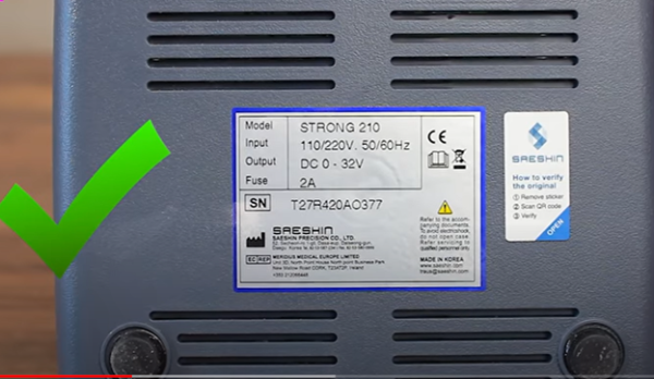 Как отличить оригинал аппарата для маникюра Strong 210/105l от подделки