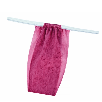 ИГРОbeauty Трусики женские, спанбонд, бордовые, 25 шт