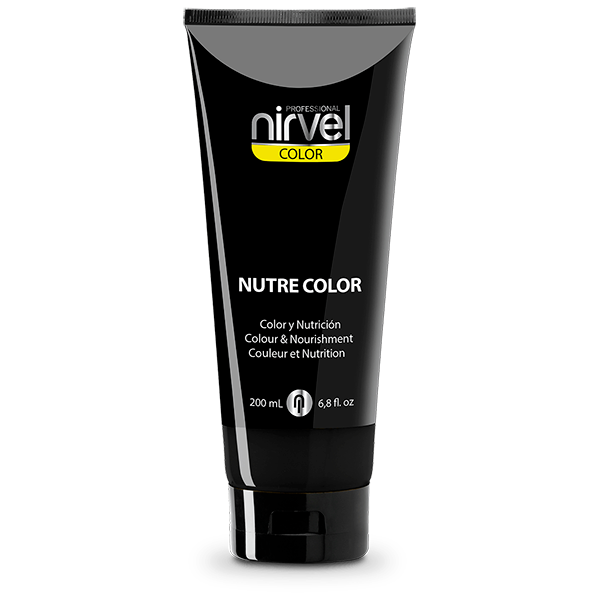 Nirvel (Нирвел) питательная гель-маска Nutre Color Black, чёрный, 200 мл