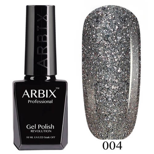 Гель-лак Arbix (Арбикс) № 004 Снегурочка, 10 мл