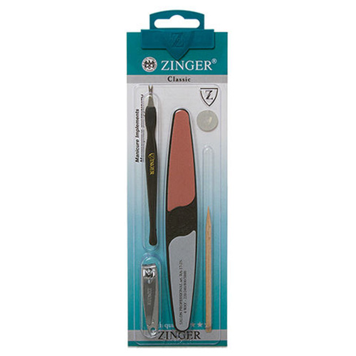 Zinger (Зингер) Набор маникюрный 4 предмета SIS-52