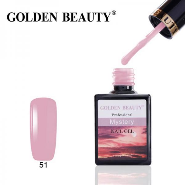 Гель-лак Golden Beauty (Голден Бьюти) 51 Mystery, 14 мл
