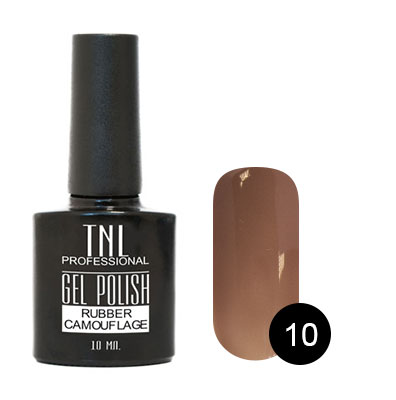Гель-лак TNL (тнл) Rubber Camouflage №10, 10 мл