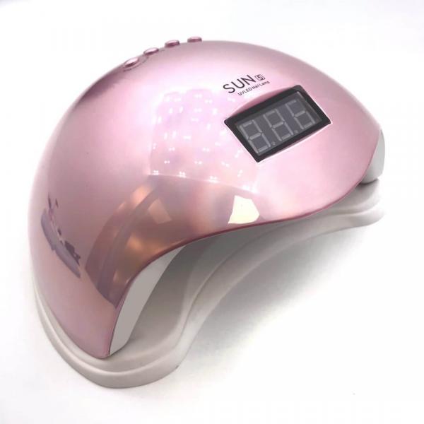 Sun (сан) 5 лампа для ногтей UV+LED, розовый жемчуг, 48 W