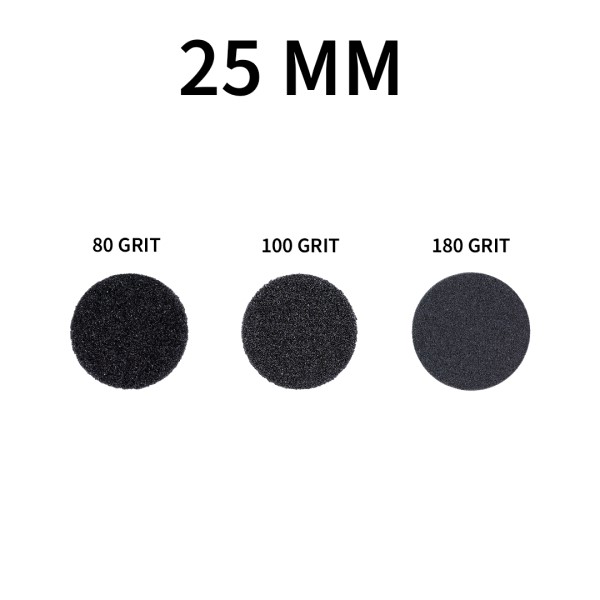 Vinsall (Винсал) Сменные файлы для педикюрного диска 25 мм 80 grit, 50 шт