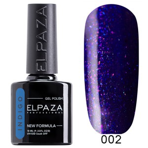 Гель-лак Elpaza (Эльпаза) Indigo 002, 10 мл
