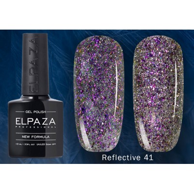Гель-лак Elpaza (Эльпаза) светоотражающий Reflective 041, 10 мл