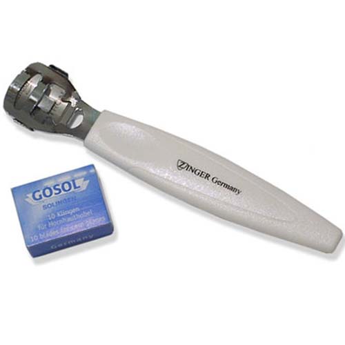 Скребок педикюрный Zinger (Зингер) набор 2 предмета SIS-28-1