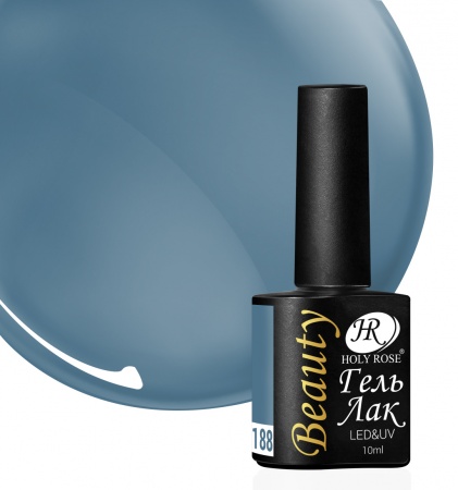 Гель-лак Holy Rose (Холи Роуз) Beauty № 188, 10 мл.