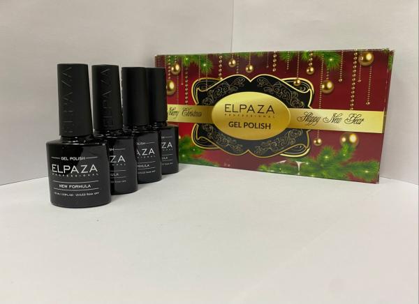 Подарочный набор гель-лаков Elpaza (Эльпаза) Potal (01, 03, 08, 12)