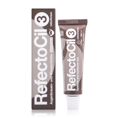 RefectoCil( РефектоСил) Краска для бровей и ресниц № 3, коричневый, 15 мл