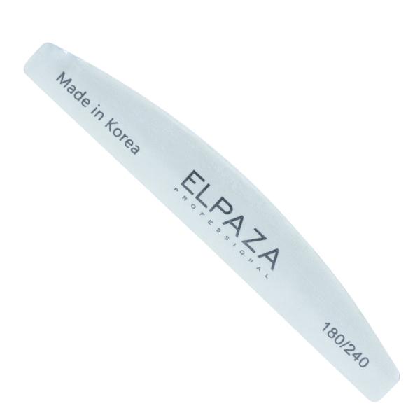 Пилка Elpaza белая лодочка 180/240, 25 шт