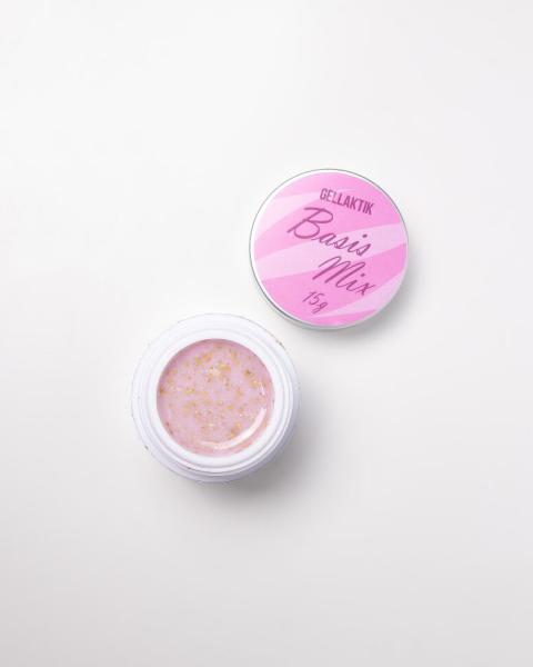 База Gellaktik (Геллактик) GELLAKTIK BASIS MIX-03 покрытие с поталью, 15мл