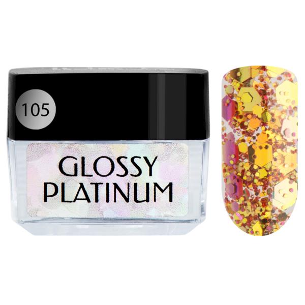 Гель-лак Irisk (Ириск) Glossy Platinum № 105 Duochrome , 5 мл