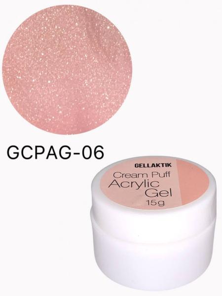 Gellaktik (Геллактик) CREAM PUFF ACRYLIC GEL №06,15гр