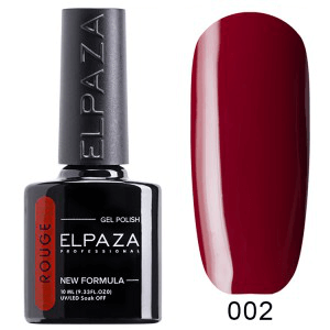 Гель-лак Elpaza (Эльпаза) Rouge 002, 10 мл