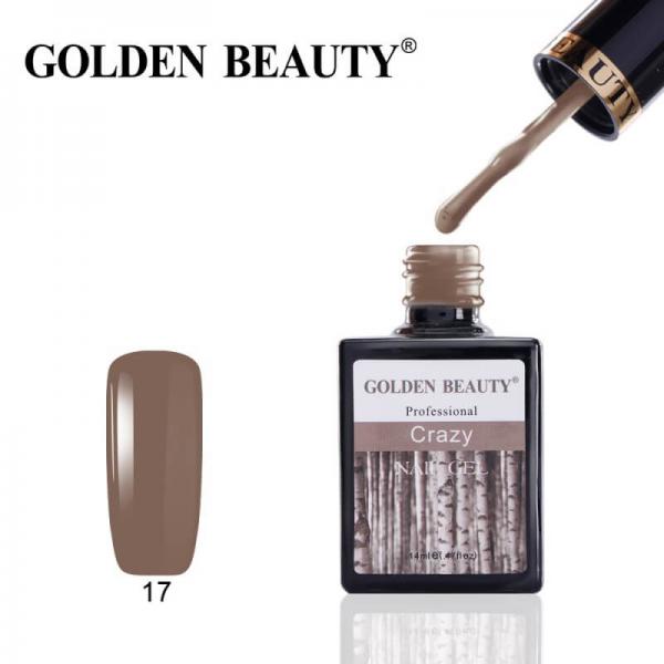 Гель-лак Golden Beauty (Голден Бьюти) 17 Crazy, 14 мл