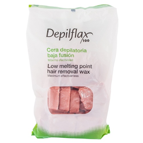 Горячий воск DepilFlax розовый, 1000 г