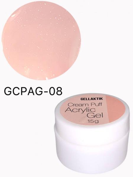 Gellaktik (Геллактик) CREAM PUFF ACRYLIC GEL №08,15гр