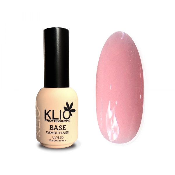 Камуфлирующая база Klio Camouflage Rose, 16 мл