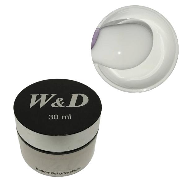 Моделирующий гель W&D Builder Gel Ultrawhite (сырьё Keystone), 30 мл