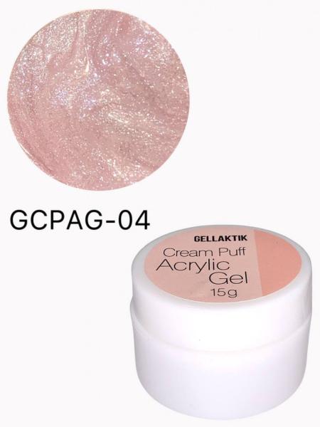 Gellaktik (Геллактик) CREAM PUFF ACRYLIC GEL №04,15гр