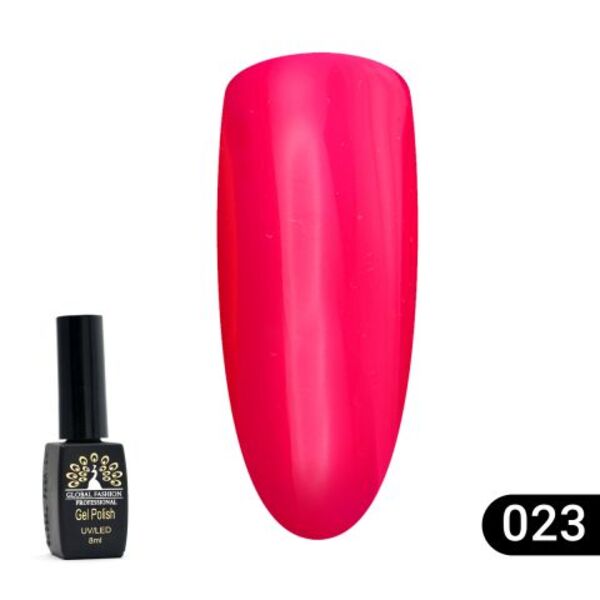 Гель-лак Global Fashion (Глобал Фэшн) Summer Light 023, 8 мл