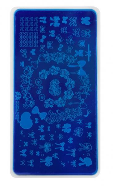 Пластина для стэмпинга Global Fashion (Глобал Фэшн) № 112