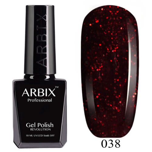 Гель-лак Arbix (Арбикс) № 038 Куршавель, 10 мл