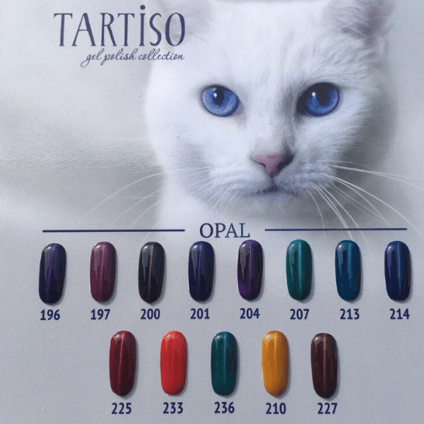 Гель-лак Tartiso (Тартисо) Opal 210, 10 мл