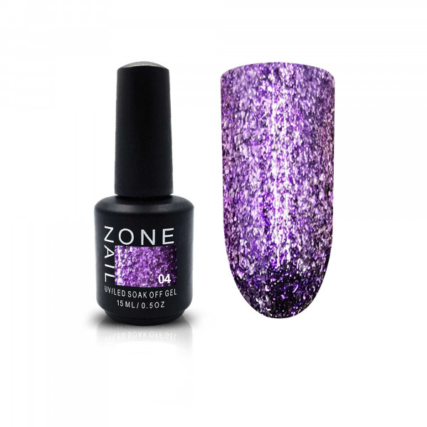Гель-лаки One Nail Platinum #04, 15 мл