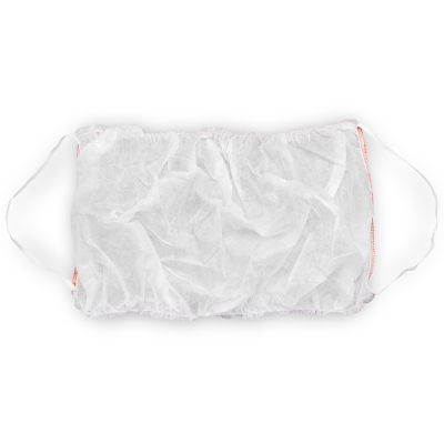 ИГРОbeauty Топик с открытой спиной из нетканного материала, на 2х резинках, белый, 10 шт