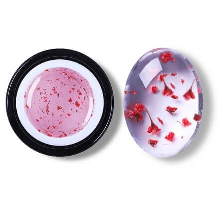 Гель-лак Strarlet (Старлет) Professional с сухоцветами Flower Mix 02, 5 мл