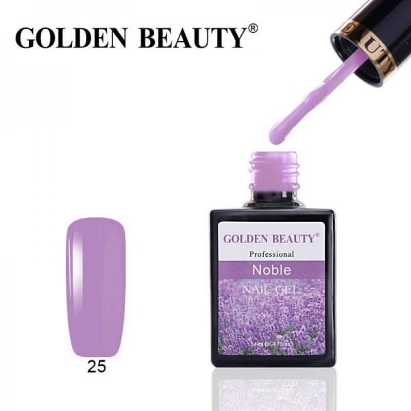 Гель-лак Golden Beauty (Голден Бьюти) 25 Noble, 14 мл