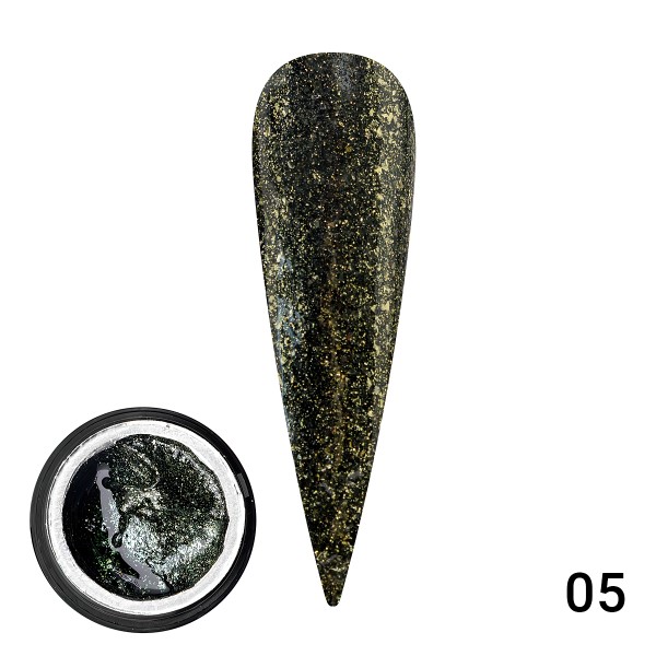 Global Fashion (Глобал Фэшн) гель-краска Mirror 05, 5 мл