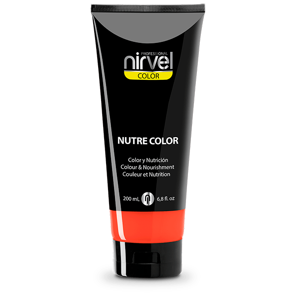 Nirvel (Нирвел) питательная гель-маска Nutre Color Coral, коралл, 200 мл