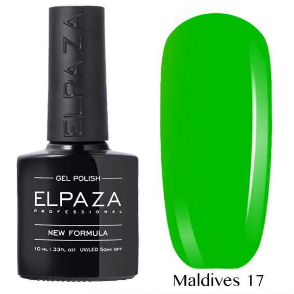 Гель-лак Elpaza (Эльпаза) Maldives (неоновый) 017, 10 мл