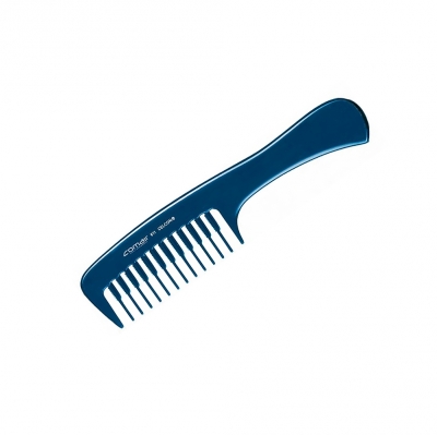 Comair(Комаир) Расческа с ручкой, специальная, 20,5 см, №611 Celcon, Синий, 1шт