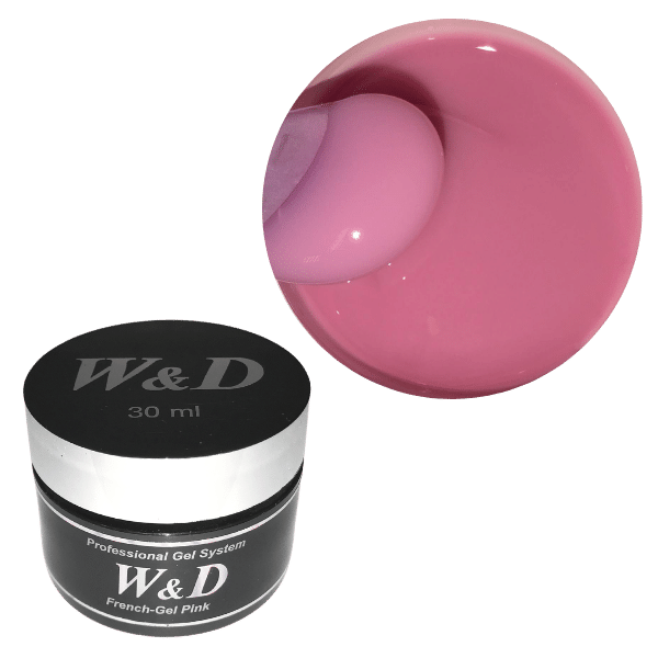 Моделирующий гель W&D French-Gel Pink (сырьё Keystone), 30 мл