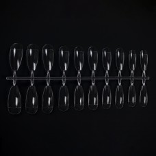 Набор гелевых прозрачных типсов 02, 120 шт