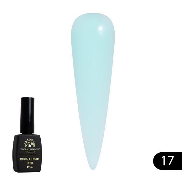 Гель для наращивания ногтей Global Fashion (Глобал Фэшн) Magic-Extension 017, 12 мл