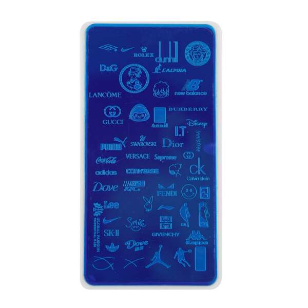 Пластина для стэмпинга Global Fashion (Глобал Фэшн) № 124