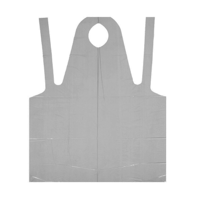 ИГРОbeauty Фартук 75*120см, ПВД, 20мкр, Серебро, 50шт