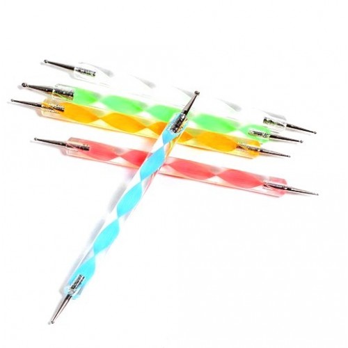 Дотс для дизайна двухсторонний в наборе, 5 шт