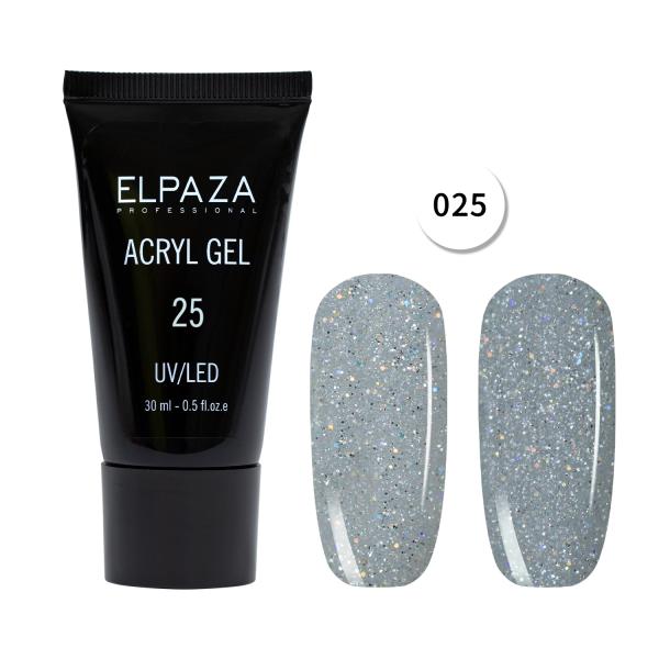 Акригель Elpaza (Эльпаза) Acryl Gel (полигель) Reflective UV/LED 25, 30 мл