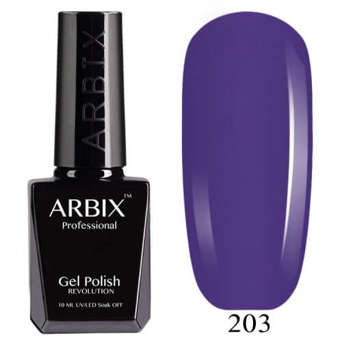 Гель-лак Arbix (Арбикс) № 203 Ежевичный Джем, 10 мл