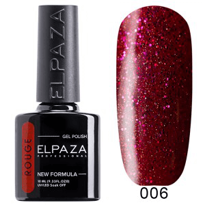 Гель-лак Elpaza (Эльпаза) Rouge 006, 10 мл