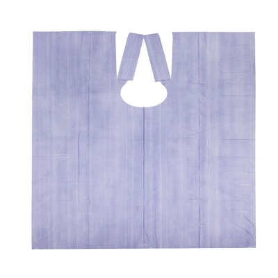 ИГРОbeauty Пеньюар 100*140cм, ПВД, 20мкр, Фиолетовый, 50шт