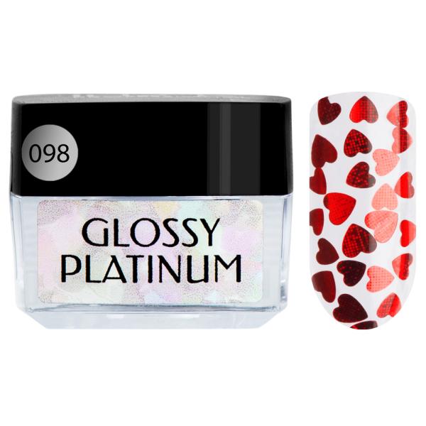 Гель-лак Irisk (Ириск) Glossy Platinum № 098 Heart Eyes (Limited , 5 мл